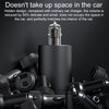 Yesido Y69 PD30W Dual USB-C / Type-C Zinc Alloy Mini Car Charger(Metal Grey)
