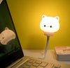 Cartoon USB Power Mini Night Light, Style: Remote Control Version(Cat)