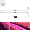LED Plant Lamp Household Full Spectral Filling Hard Lamp Strip, Style: 30cm 4 Head(Pink Light AU Plug)