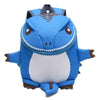 Kids Schoolbag Cartoon Dinosaur Kindergarten Backpack(Blue)