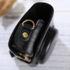Full Body Camera PU Leather Case Bag with Strap for Canon PowerShot SX730 HS / SX720 HS (Black)