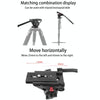 BEXIN VH-105 360 Degree Panorama Heavy Duty Tripod Action Fluid Drag Head (Black)