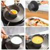 Medical Stone Deepened Mini Gas Special Oil Pan Butter Melting Soup Pot with Diversion Port(Green)