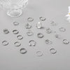 22pcs/set Heart Butterfly Joint Open Ring(SKU6699 Silver)