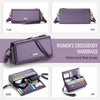 CaseMe ME30 Max Multifunctional Large-Capacity Shoulder Crossbody Phone Bag(Purple)