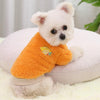 Bipanda Dog/Cat Two Feet Clothes, Orange, S