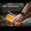 DK68 1.53 inch IP67 BT 5.0 Fitness Sport Smart Watch, Support LED Flashlight / Bluetooth Call / Sleep / Blood Oxygen / Heart Rate / Blood Pressure Health Monitor(Black)