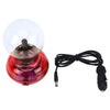 Car Auto Plasma Magic Ball Sphere Lightening Lamp with Hand-Touching Changing Pattern Model(Red)