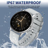 CY500 1.43 inch AMOLED Screen Smart Watch, BT Call / Heart Rate / Blood Pressure / Blood Oxygen(Silver)