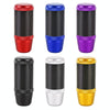 Universal Car Carbon Fiber Metal Gear Shift Knob (Silver)