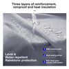 MOTOLSG Motorcycle Waterproof Sunproof Dustproof Thickening Cover, Size:XXL(Silver Black)