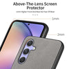For Samsung Galaxy A54 5G Twill Fabric Leather Skin Back Phone Case(Gray)