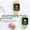 Y68M 1.44 inch Smart Watch, Support Heart Rate Blood Pressure Blood Oxygen Monitoring(Pink)