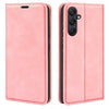 For Samsung Galaxy A26 Retro-skin Magnetic Suction Leather Phone Case(Pink)