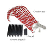 10 in 1 Christmas Cane Lights Holiday Indoor Garden Decoration Lights(EU Plug)