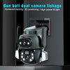 4MP Dual Lens Zoom WiFi Security Camera Colour Night Vision - EU Plug