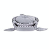 Shark Pet Bed, Small, Pink, 42cm, Cosy, Washable Cushion