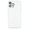 iPhone 13 Pro Max White Battery Back Cover with Keys & Wireless Charging