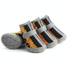 Dog Shoes Breathable Non-Slip Boots, Black & Orange, Size 5 (4.8x5.3cm)