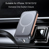 Magsafe Car Air Vent Wireless Charger Cell Phone 15W Fast Charger(Black)
