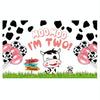 150x90cm Cartoon Cow Theme Birthday Party Decoration Background Cloth Photography Banner(2023SRB132)