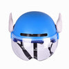 2 Pairs Motorcycle Helmet Angel Wings Decoration(Blue)