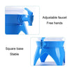 Outdoor Camping Portable Car Retractable Folding Bucket With Faucet, Capacity: 7.5L