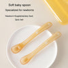 Baby Silicone Spoon Infant Silicone Feeding Spoon Soft Children Tableware, Specification: With Box