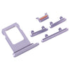 iPhone 11 SIM Tray & Side Key - Purple