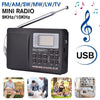 CS-106 10KHZ Multifunctional Full Band Digital Demodulation Stereo Radio Receiver