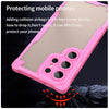 For Samsung Galaxy S24 Ultra 5G Armor Glaze PC Hybrid TPU Phone Case(Pink)