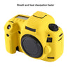 PULUZ Soft Silicone Protective Case for Canon EOS 5D Mark IV(Yellow)