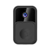Wireless Smart Video Doorbell, 90° View, Black - WiFi, HD