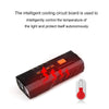 USB Rechargeable Bicycle Front Light Bike FlashLight (White Light)