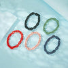 Silicone Acrylic Splicing DIY Bracelet Jewelry(PMB001-BU)