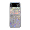 For Samsung Galaxy Z Flip4 5G Transparent Edge PC Folding Phone Case(Northern Lights)