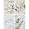 140 x 150cm Encrypted Texture Cotton Photography Background Cloth(White)