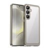 For Samsung Galaxy S25+ 5G Colorful Series Acrylic Hybrid TPU Phone Case(Transparent Grey)