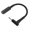 PD 100W 18.5-20V 3.0 x 1.0mm Elbow to USB-C / Type-C Adapter Nylon Braid Cable