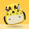 Animal Series SBR Kids Backpack School Bag With Traction Rope To Prevent Getting Lost(Giraffe)