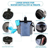 Dog Treat Training Bag with Bowl & Poo Bag Dispenser