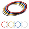 Car Auto Steering Wheel Aluminum Alloy Ring Cover Trim Sticker Decoration for Jaguar(Silver)