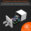 Pinsheng 5V 1A USB Fast Charger(White)