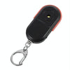 5x Key Finder Locator Alarm Whistle LED Light Red