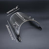 XRL-456120 Motorcycle 5-7 inch Headlight Retro Windshield(Transparent)