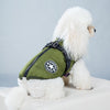 Dog Winter Coat, L, Army Green - Water-Repellent, Fleece Lined