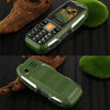 L9 Triple Proofing Elder Phone, Waterproof Shockproof Dustproof, 3800mAh Battery, 1.8 inch, 21 Keys, LED Flashlight, FM, Dual SIM(Green)