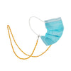 Drop Style Faceted Crystal Mask Lanyard Necklace Chain Glasses Chain(Orange)