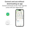 MOMAX PINTAG BR5 Find My Tracker, White - 1 Year Battery