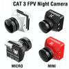 Foxeer Cat 3 Micro Black FPV Night Camera 1200TVL Starlight 0.00001Lux Camera For RC FPV Racing Drone